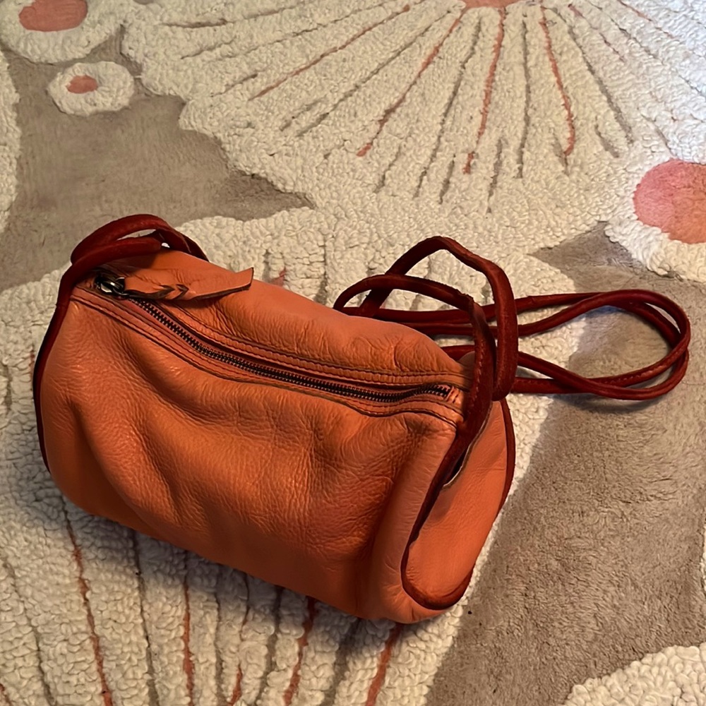 Alternative vegan leather crossbag